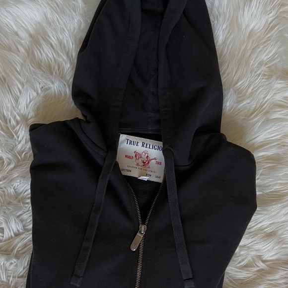True Religion Zip Up Hoodie - Picture 1 of 3